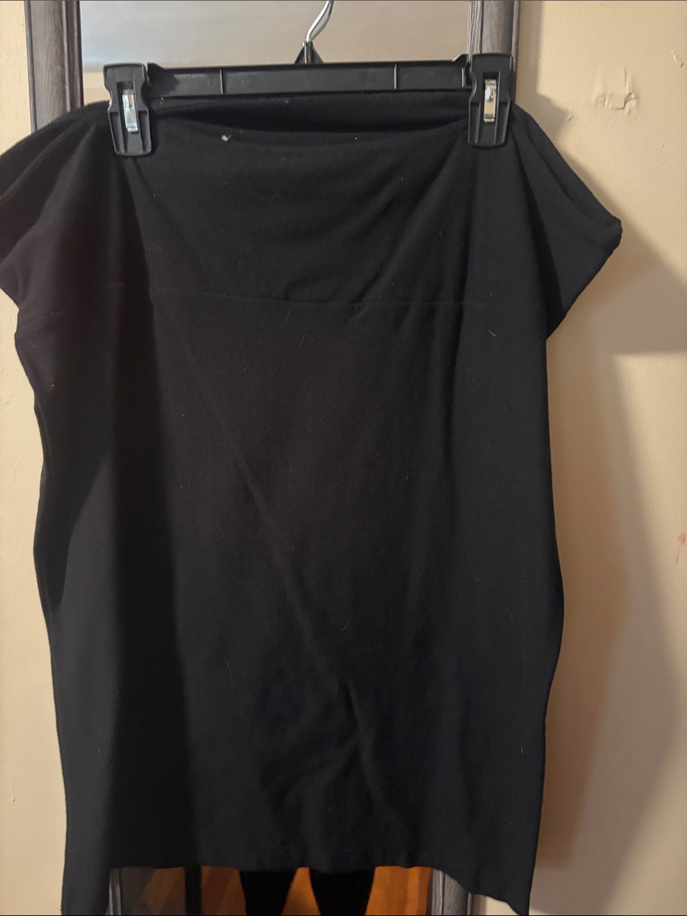 Women's Black Pencil Skirt